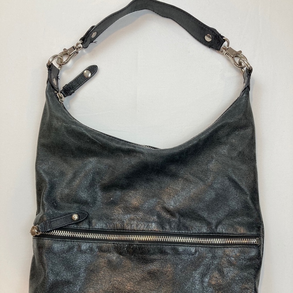 HOBO Leather Bucket Bag